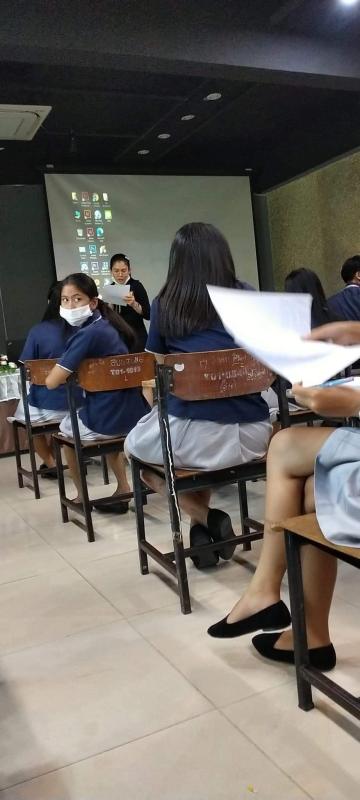 กิจกรรมสอบโครงการ