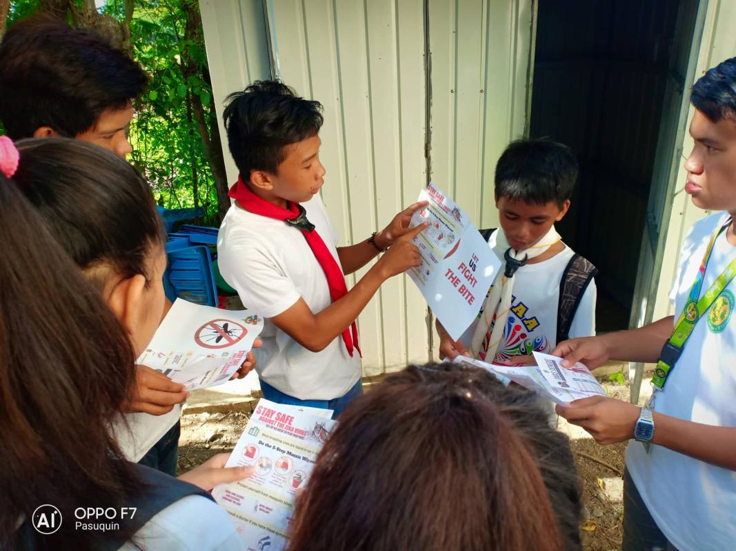 FIGHT THE BITE: INAC Scouts conducts Anti-Dengue Campaign