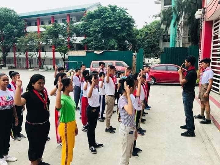 Outfit Meeting with Eagle Scouts