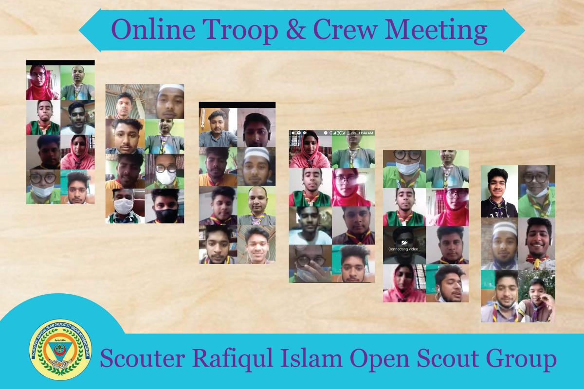 Online Troop & Crew Meeting