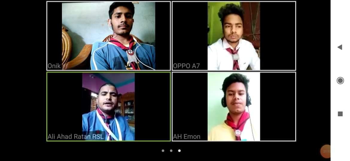 ভার্চুয়াল ক্রু মিটিং 