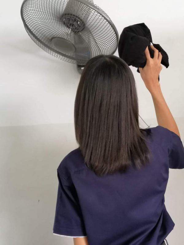 เช็ดพัดลม