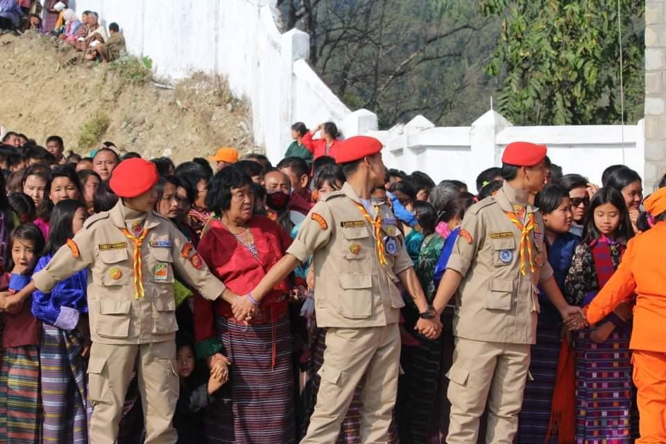 Nganglam dungkhag tshechu Duty