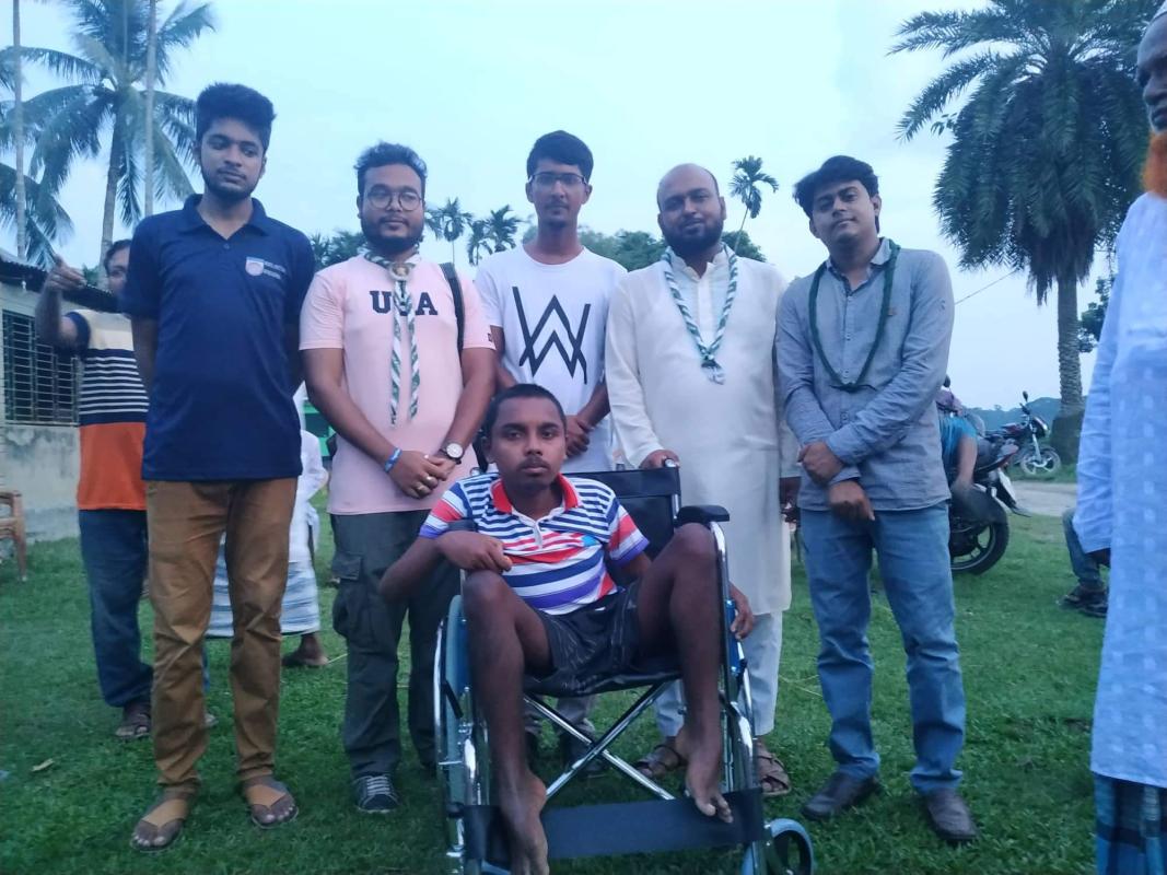 অটিজম ও প্রতিবন্ধী শিশুদের হুইল চেয়ার বিতরন ২০১৯