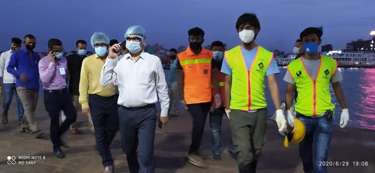 বুড়িগঙ্গায় লঞ্চ ডুবি