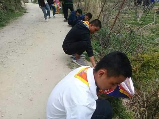 Scout cleaning