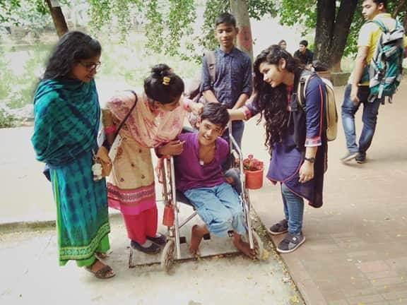 Spending time with children with special needs