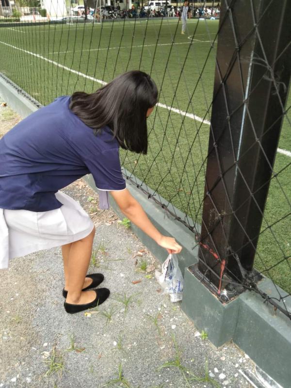 กิจกรรมเก็บขยะ