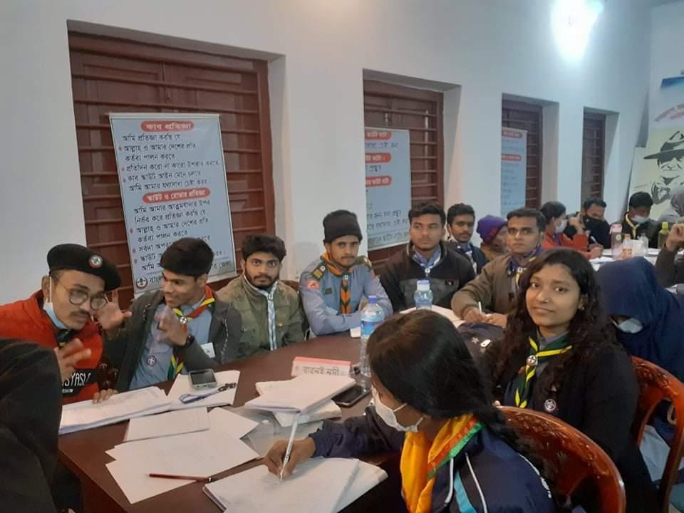 ৪র্থ নাটোর রোভার মেট কোর্স  (১ম দিন)