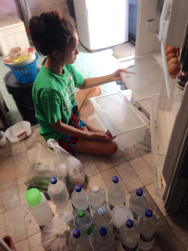 ล้างตู้เย็น