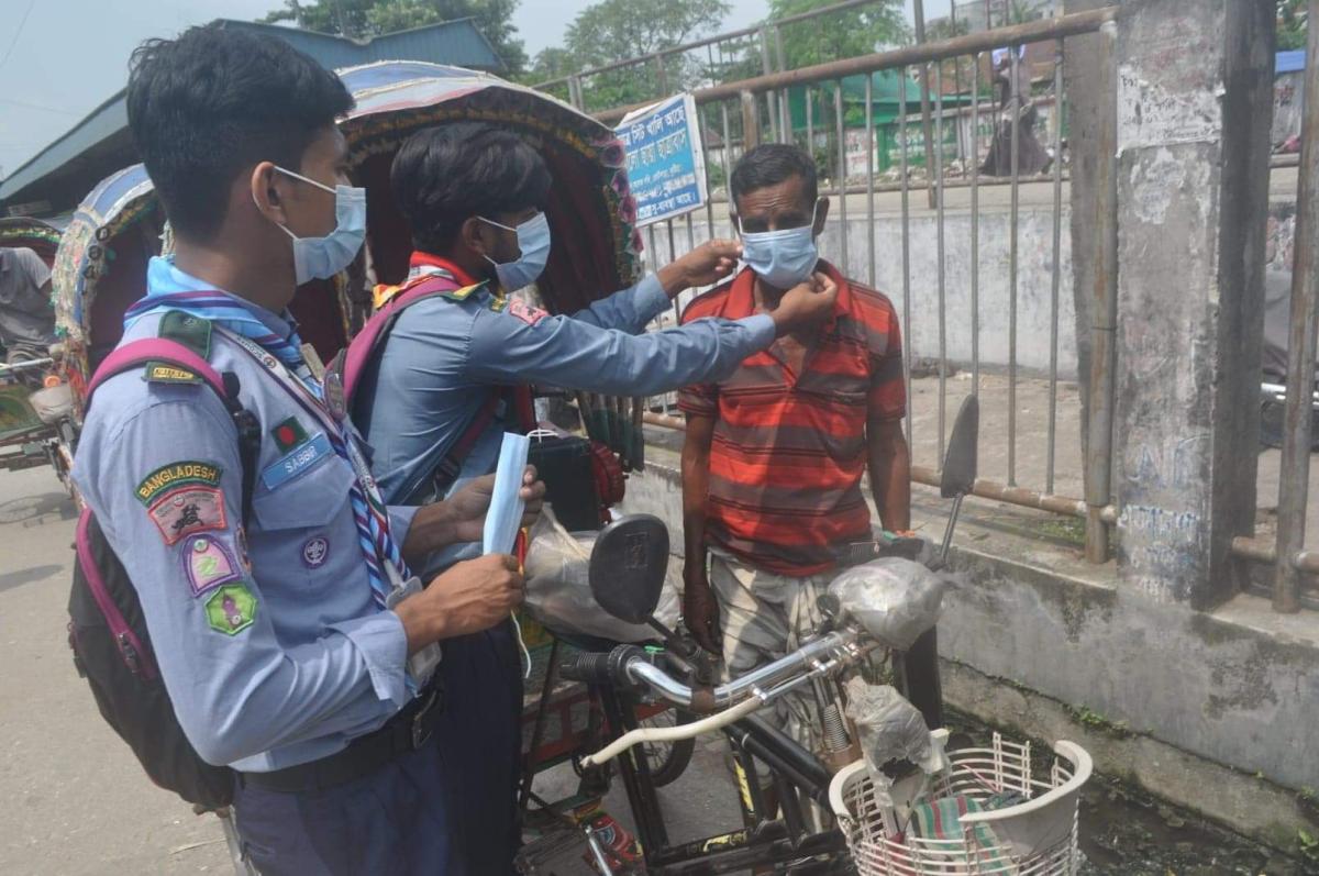 শতভাগ মাস্ক নিশ্চিতকরণ 