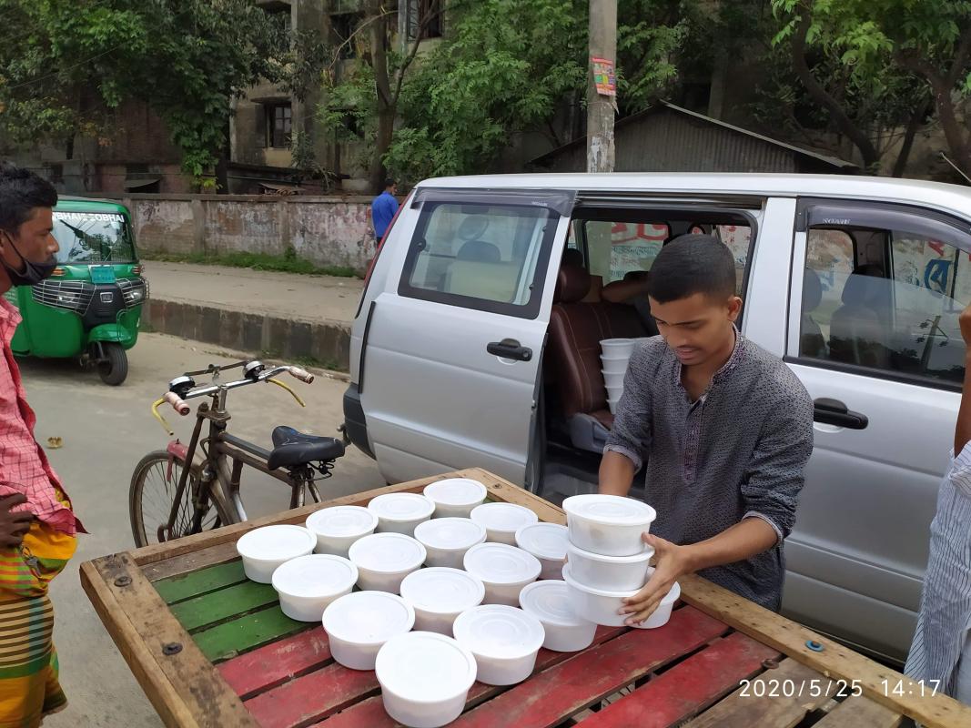 Eid Food Distribution By Golden Eagle Open Air Scout Group 