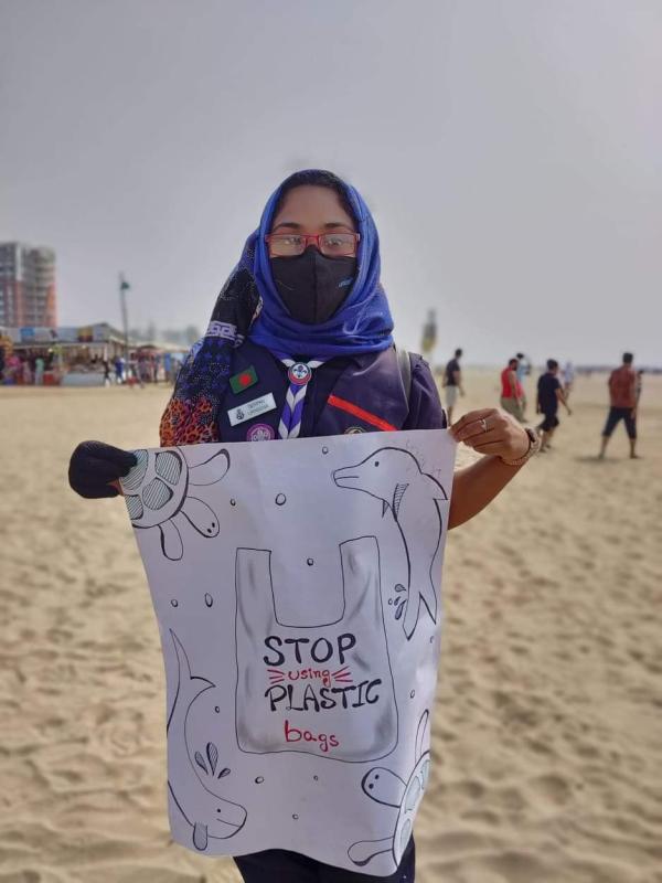 প্লাস্টিক টাইড টার্নার চ্যালেঞ্জ ব্যাজ