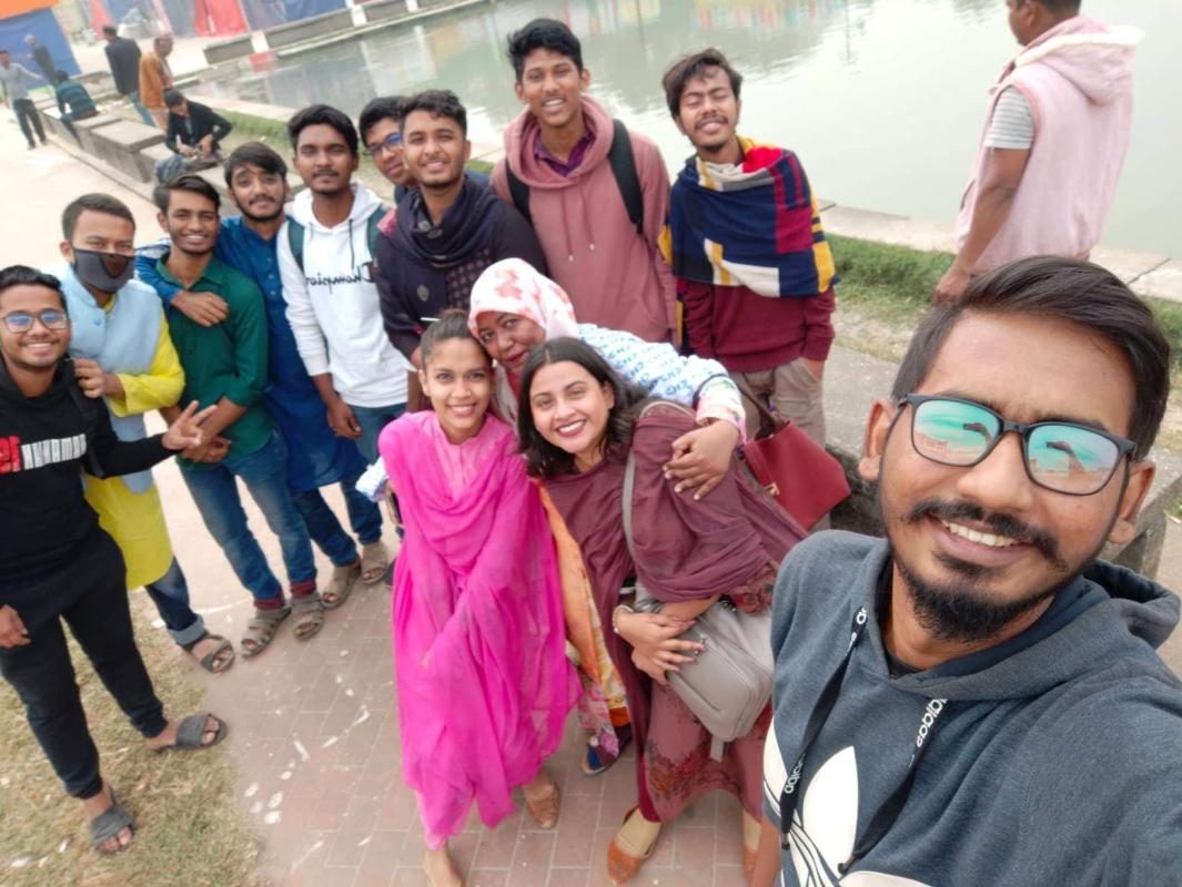 ক্রু মিটিং; পিপল'স ওপেন রোভার স্কাউট গ্রুপ।