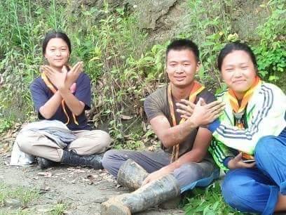 Fire raised Kibu Lungtsen lhakhang 