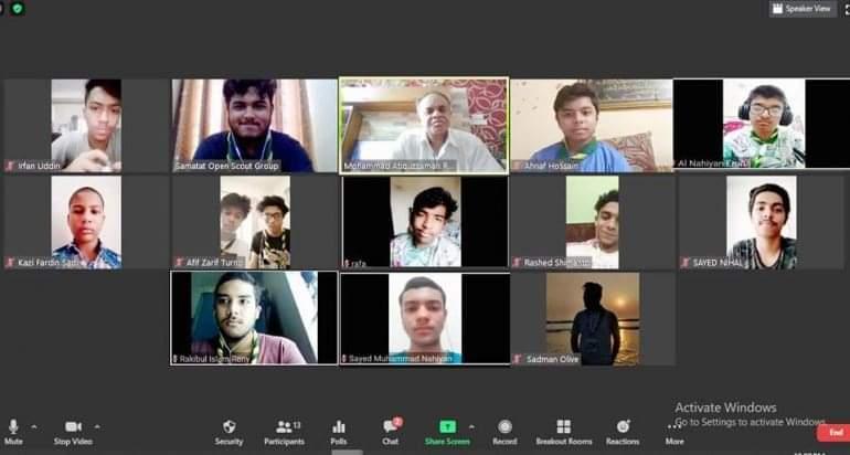 online troop meeting