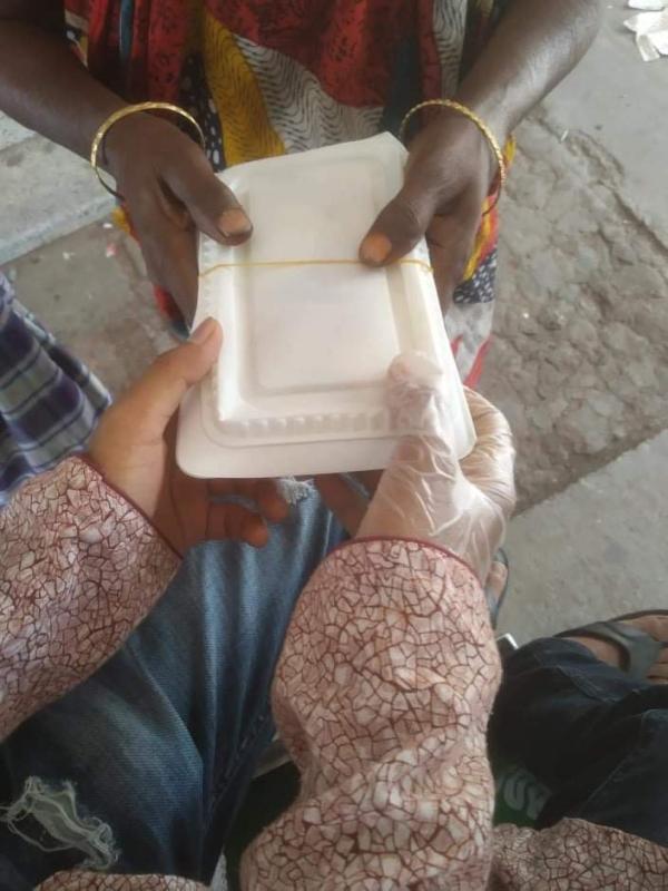 খাবার বিতরণ কার্যক্রম 