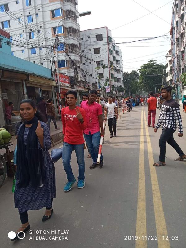 হাইকিং (৩৩ তম দীক্ষা ক্যাম্প), সরকারি বাঙলা কলেজ রোভার স্কাউট গ্রুপ 