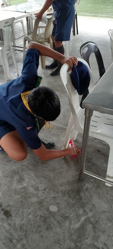 ทำความดีทำความสอาดโรงอาหารที่โรงเรียน