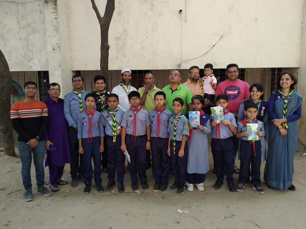 Initiation ceremony of the cubs 2019