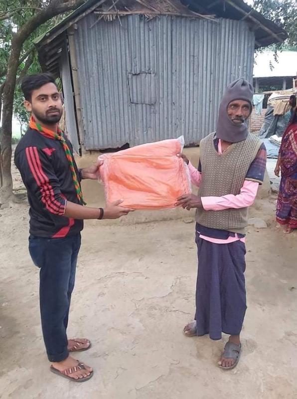 Distribution of winter clothes-2020