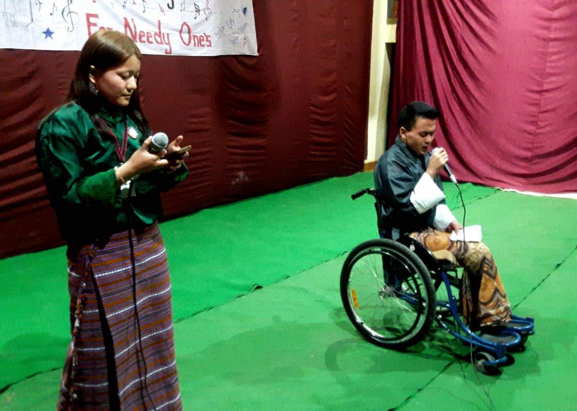 Charity show for spreading peace