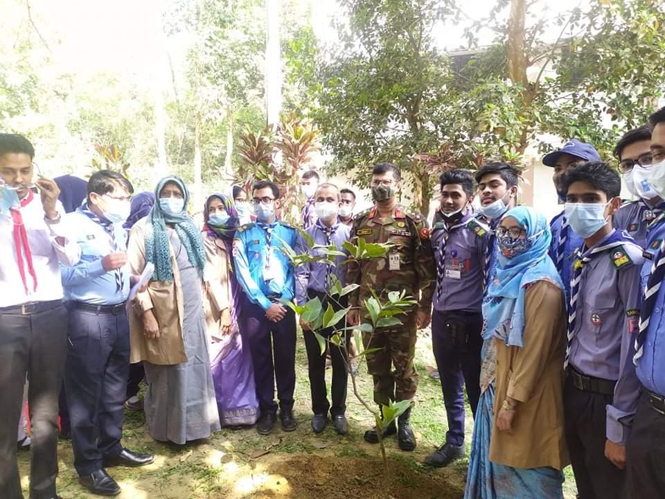Tree planting on BP Day