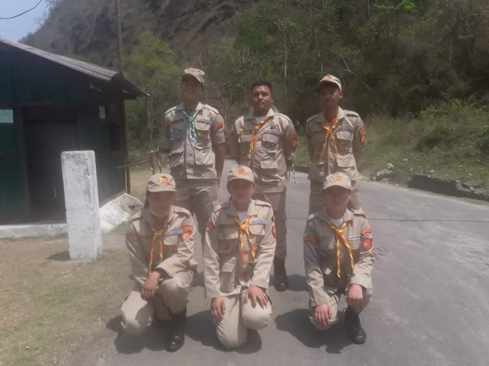 Service at sunkosh checkpoints.(Against covid-19)