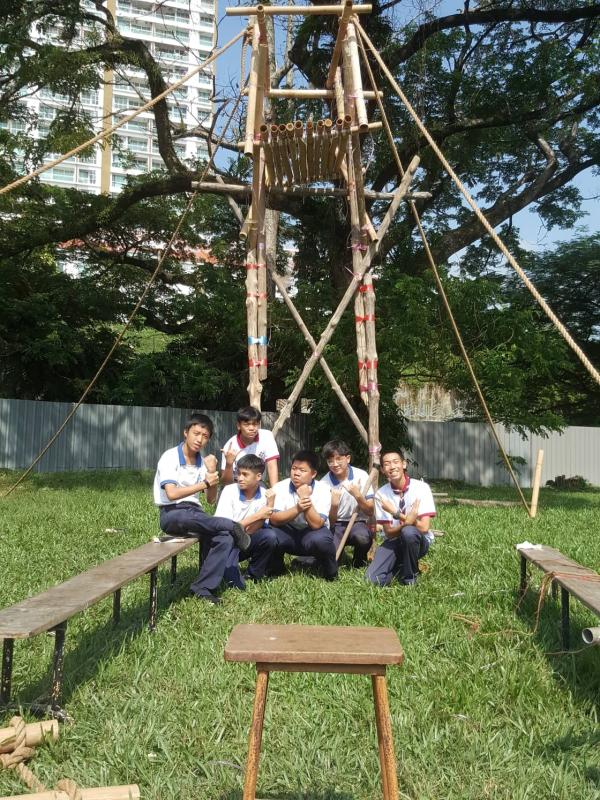 11th George Town (South) Scout Troop Weekly Activity (Pioneering Project)
