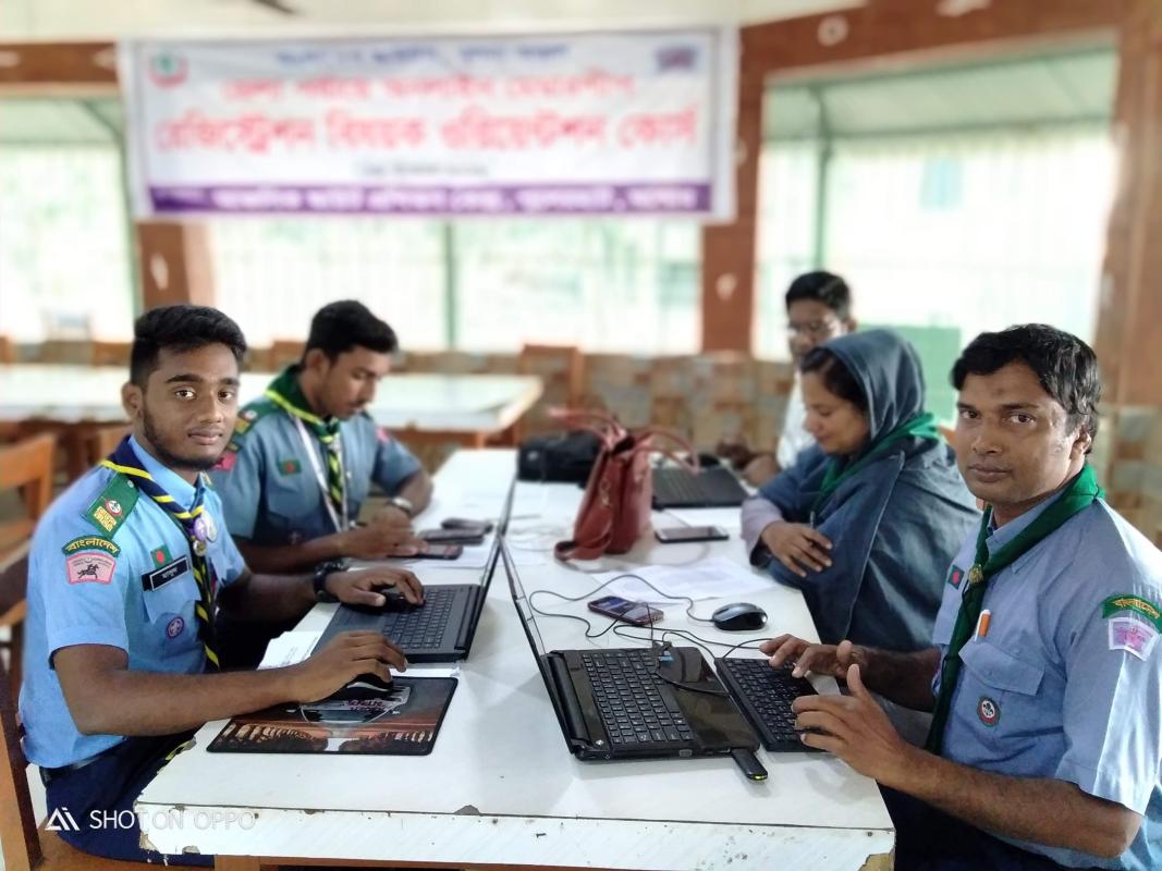 বাংলাদেশ স্কাউট খুলনা অন্চলের আয়জনে ২৮ নভেম্বর ২০১৯ তারিখে জেলা, উপজেলা পর্যায়ে   অনলাইন মেম্বারশীপ ওয়ারিয়েন্টেশন কোর্স আয়োজন করা হয় এখানে ১০ জন রোভার  এবং ৪০ জন লিডার অংশগ্রহন করে  ১ দিন ব্যাপি এ কোর্স টা তে 