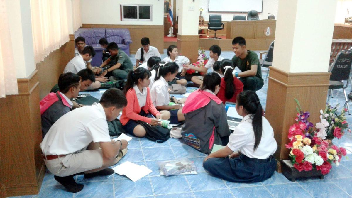 ช่วยงานครูที่โรงเรียน