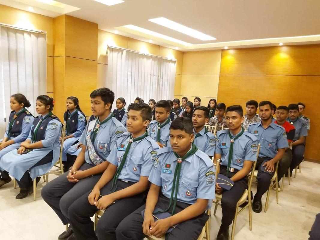 লোগো উন্মোচন বিষয়ক প্রোগ্রাম। 