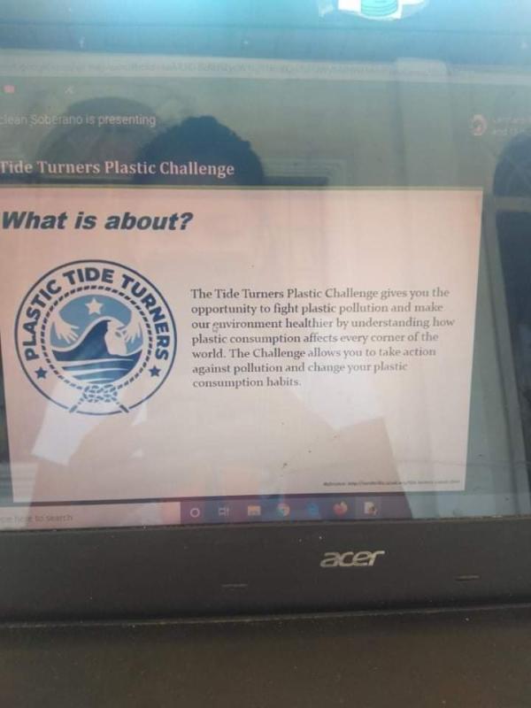 The GSP UE-Chapter Troop #512 participates in Tide Turners Plastic Challenge 