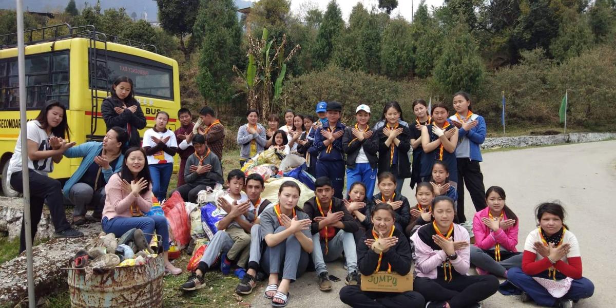 cleaning camping from Chashilakha to GHss