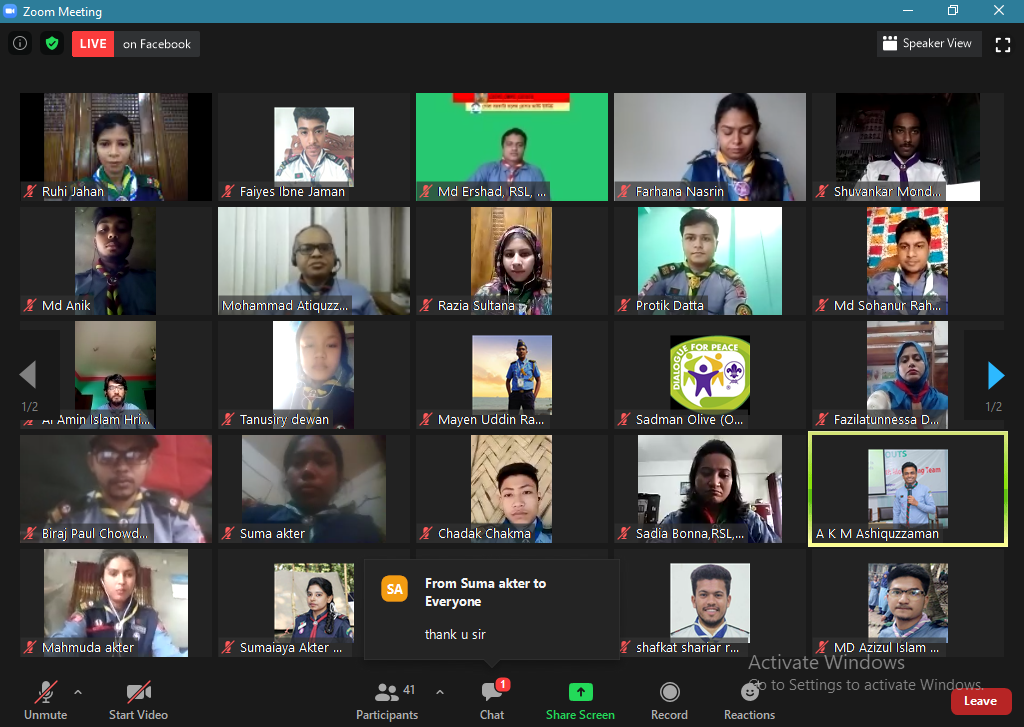 "Dialogue For Peace" workshop and Opening Ceremony 