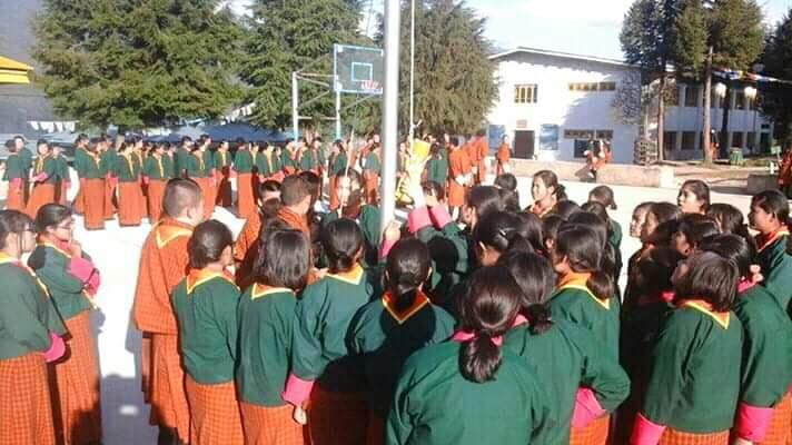 sharing the knowledge of scouting. 