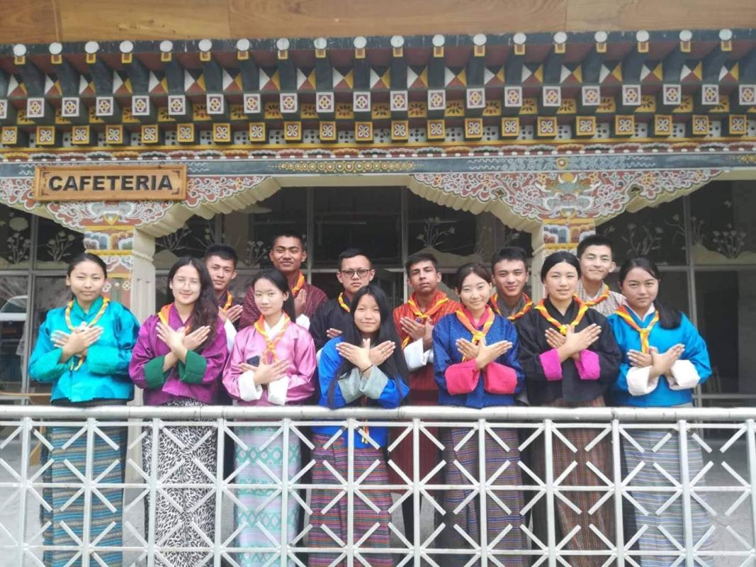 Service in buddha point 