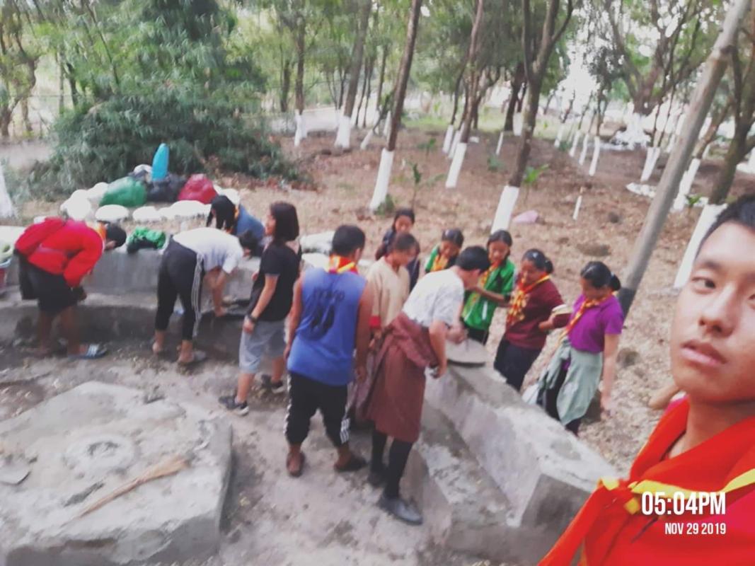 Developing the scout area 