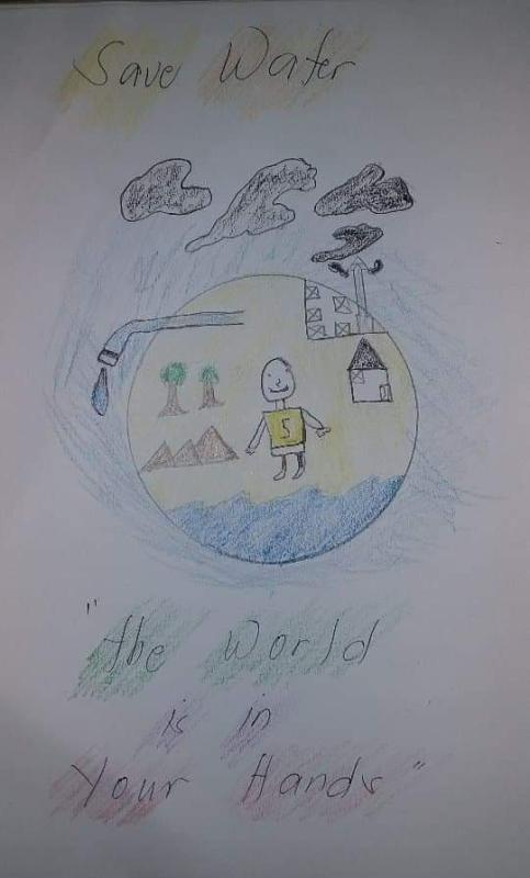 Marine Pollution Poster Making