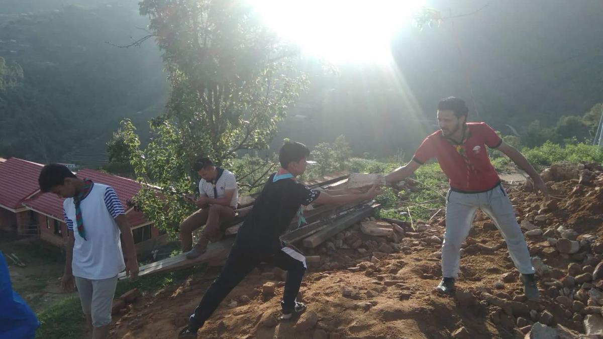 Service in Old age home