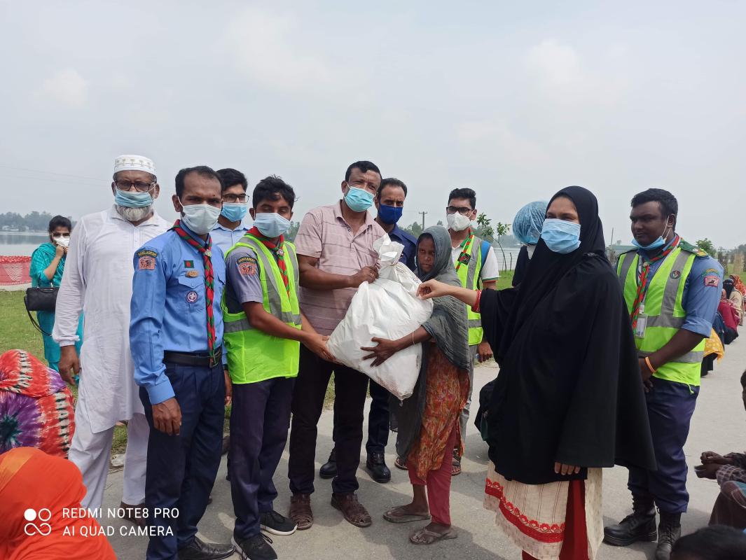 মহিলা জাজেস অ্যাসোসিয়েশনের ত্রাণ বিতরণ 2020  