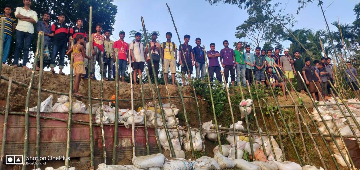 Working for flood affected area of Bangladesh 