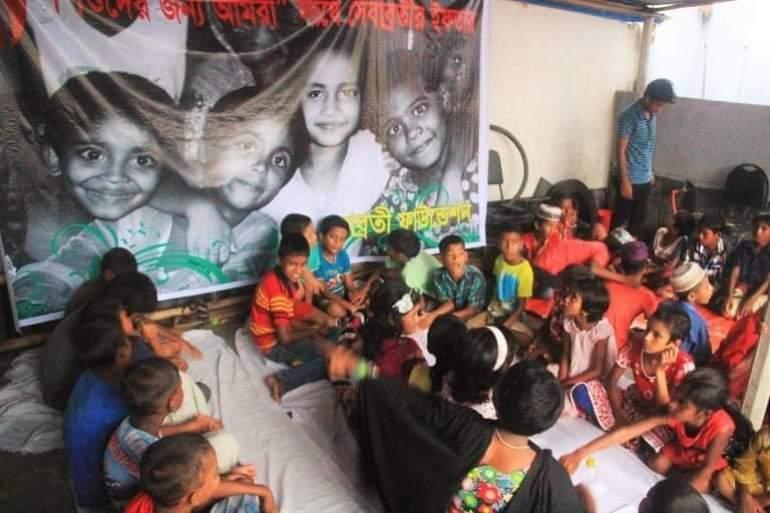 পথ শিশুদের সাথে ইফতার