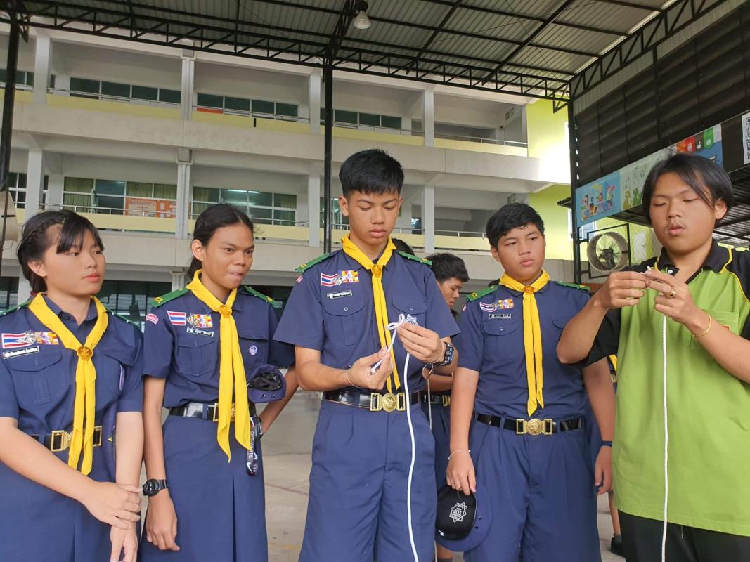 กิจกรรมลูกเสือ ผูกเงื่อน