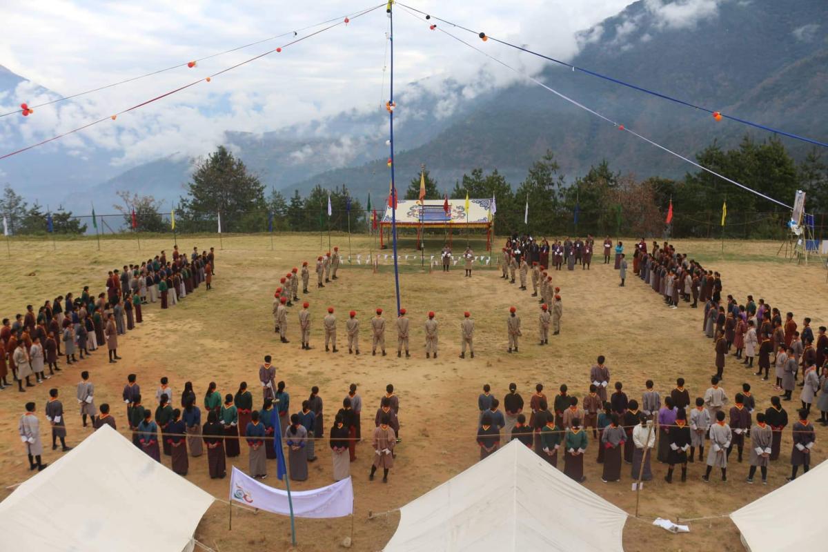 Eastern Regional Camp at Trashiyangtse
