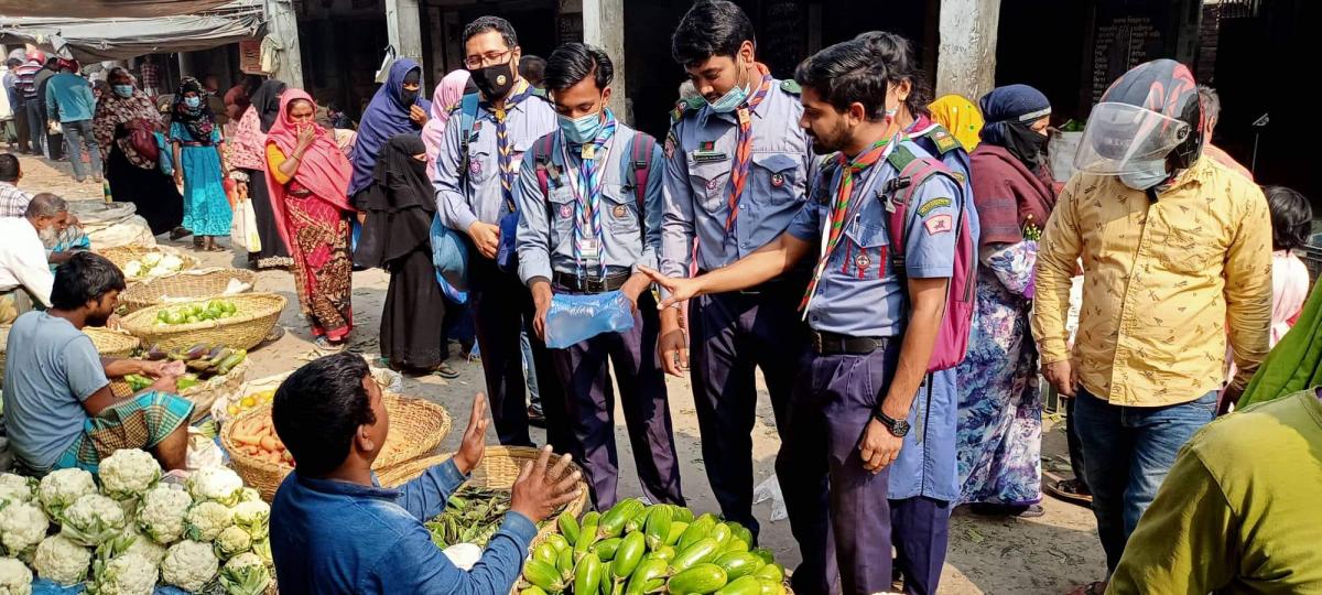 প্লাস্টিক টাইড টার্নার চ্যালেঞ্জ ব্যাজ"চ্যাম্পিয়ন পর্যায়-২০২১