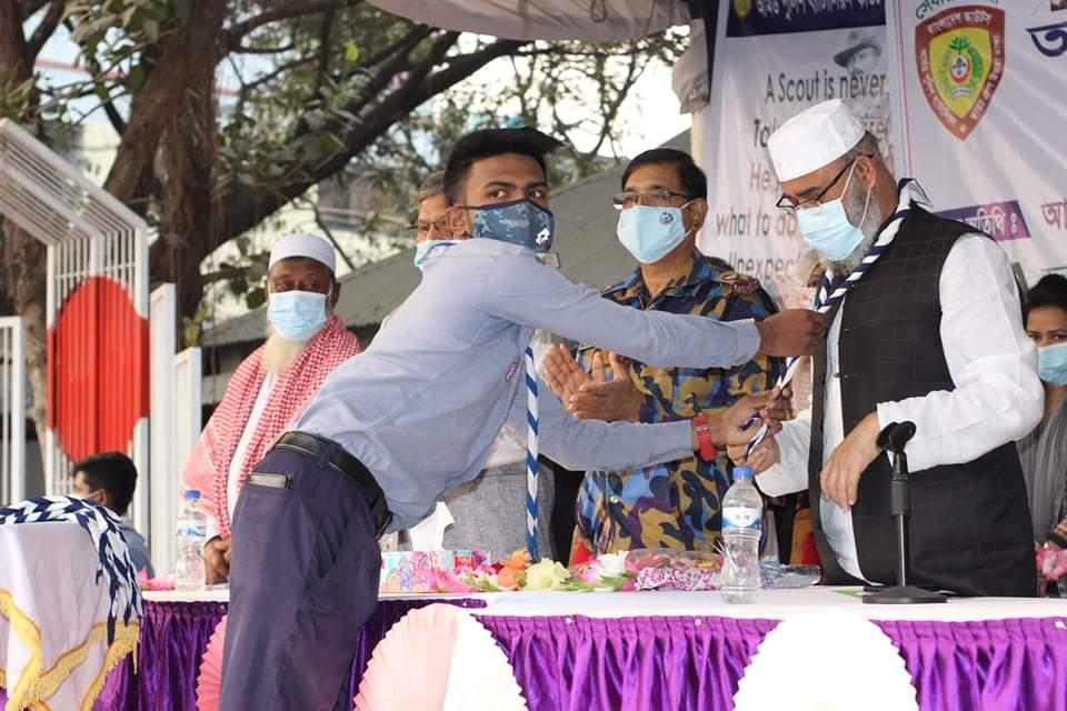 Annual Camp Armed police battalion Scout Group