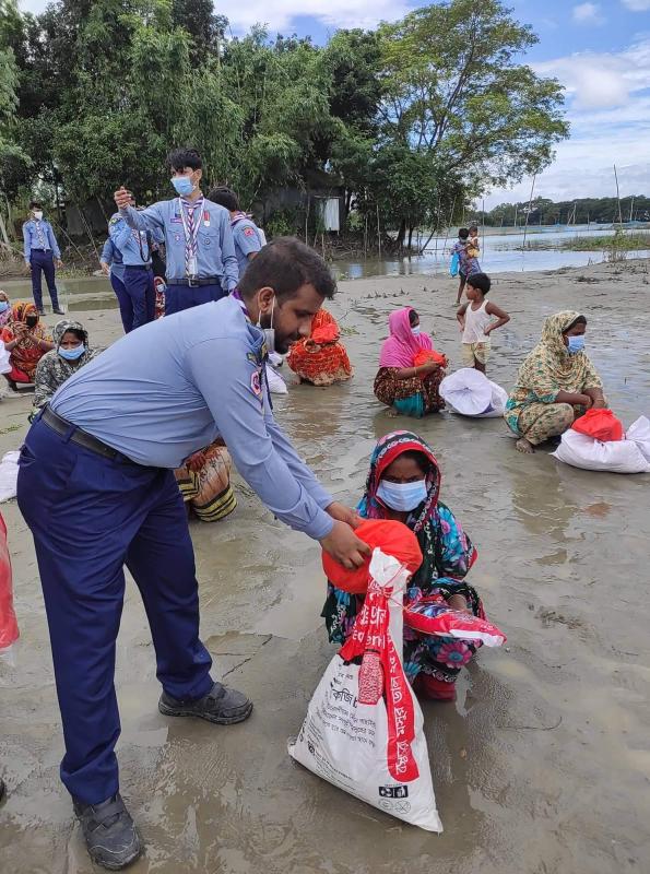 বন্যার্তদের ত্রাণ সহায়তা - ২০২০