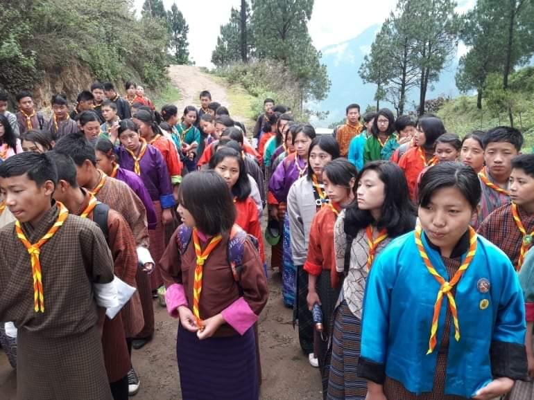 Visit at Rawabee Goenpa