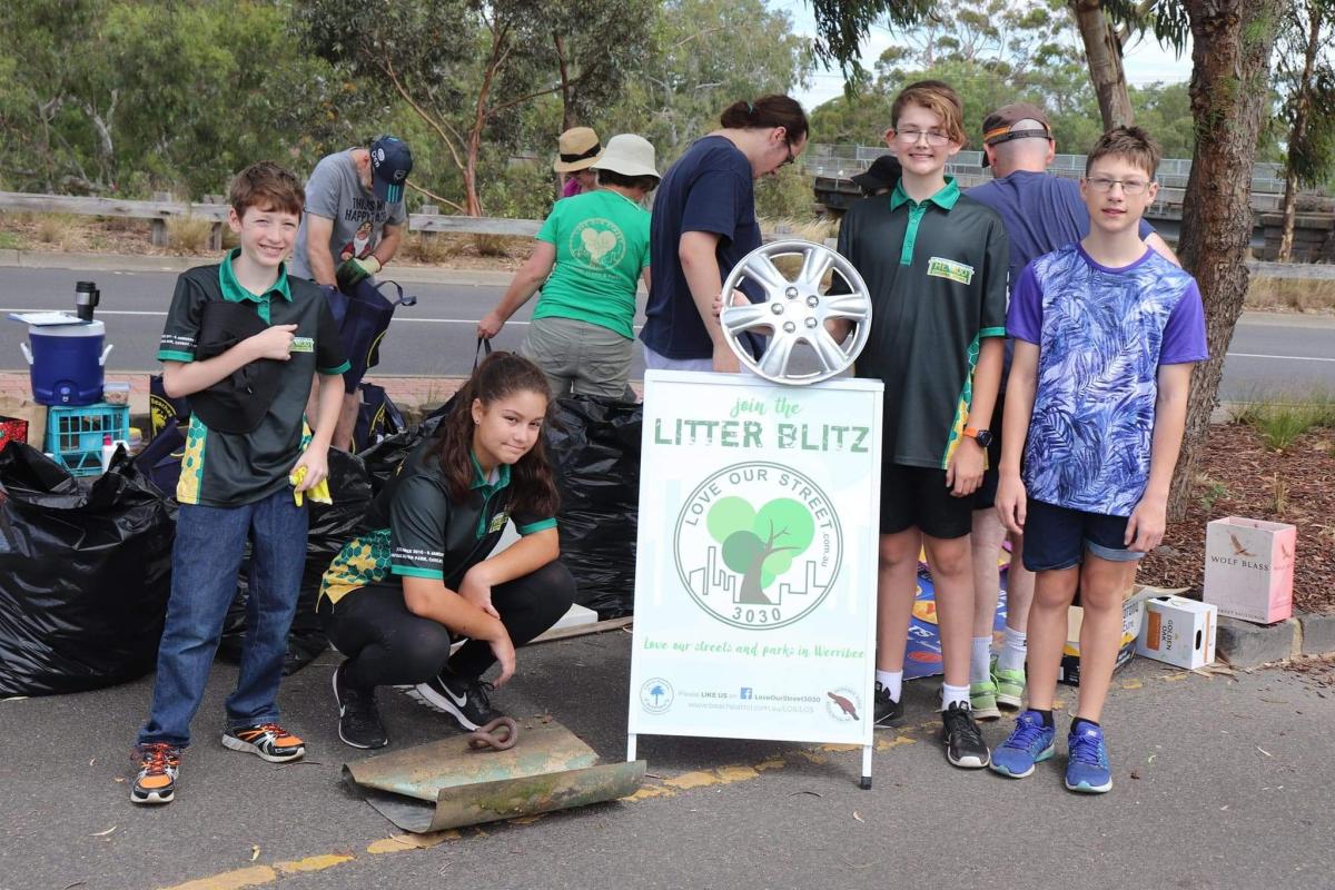 1st Iramoo Scouts giving back to the community 